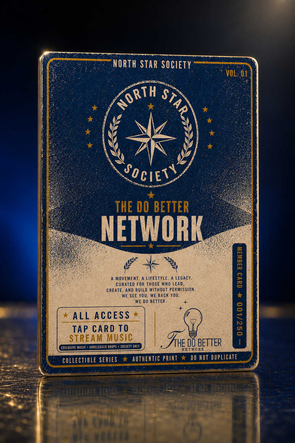 North StarSociety Music Access Card